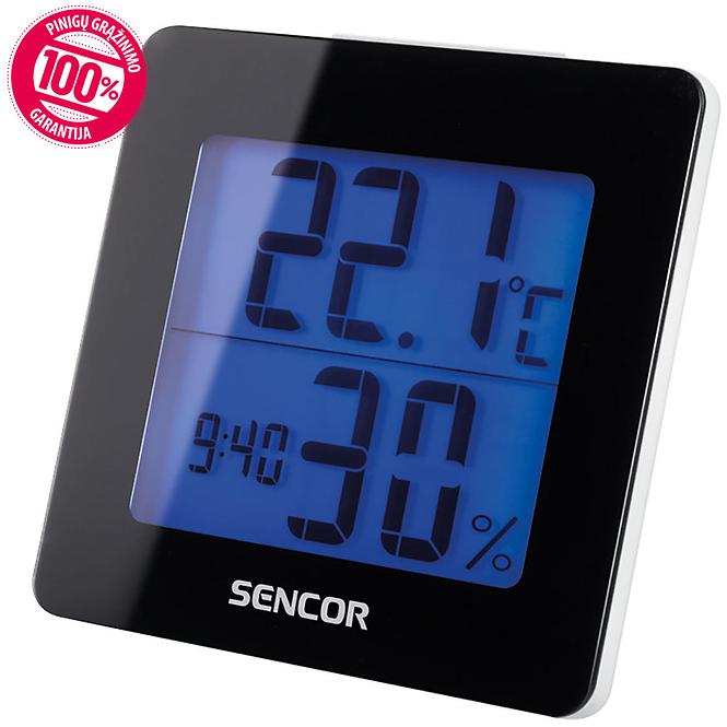 Thermometer mit Uhr Sencor SWS 1500 B