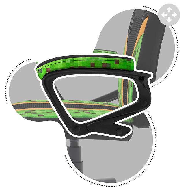 Gaming-Stuhl HZ-Ranger 1.0 Pixel/Netz