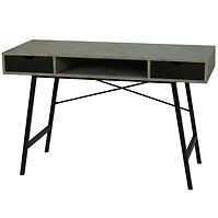 Schreibtisch Kobe schwarz/beton