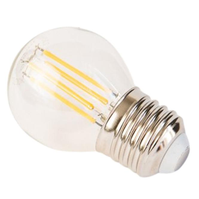 LED Lampe filament retro miniglobe 4.2W E27 2700K 470LM