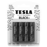 Batterie Tesla AA LR06 Black+ 4 Stk.