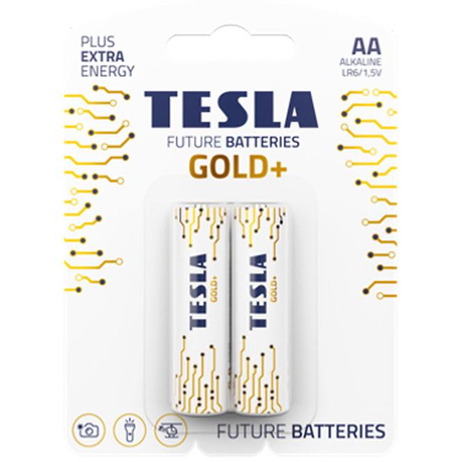 Batterie Tesla AA LR06 Gold+ 2 Stk.