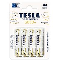 Batterie Tesla AA LR06 Gold+ 4 Stk.