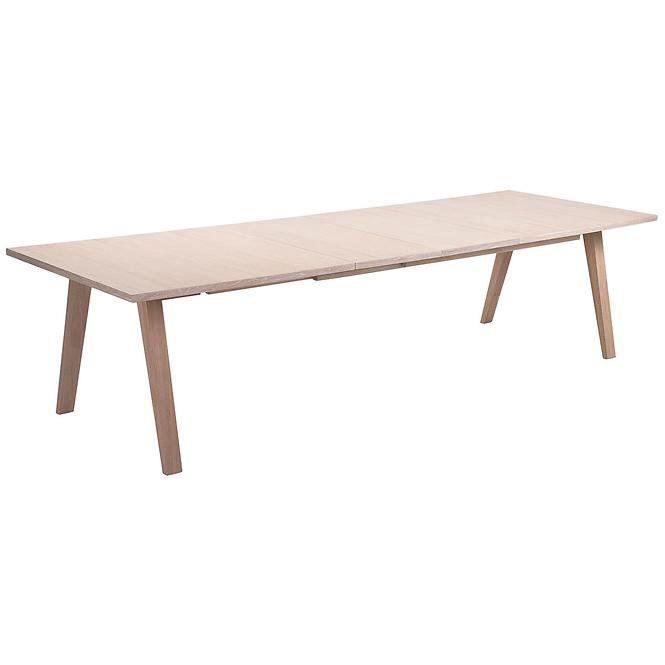 Tisch Simple 210/310 weiß eiche