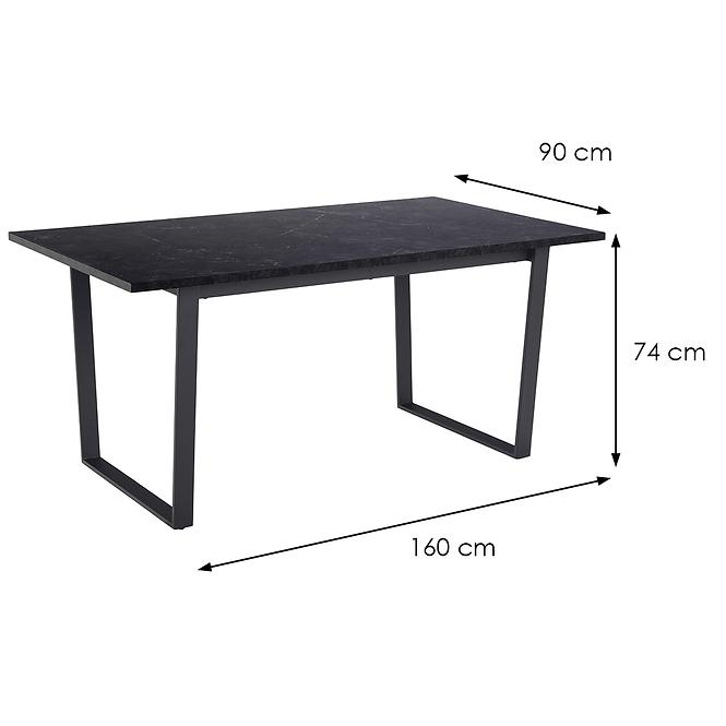Tisch Pogi schwarz