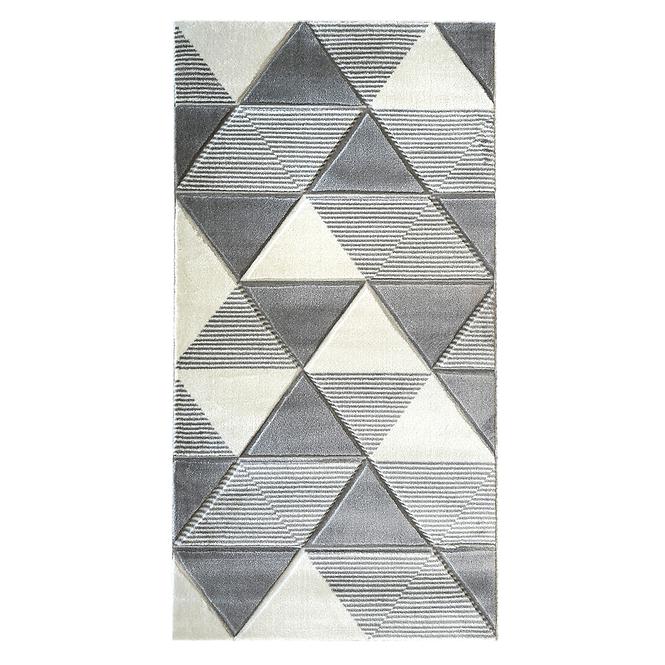 Teppich Modern 0,8/1,6 E781A Grau