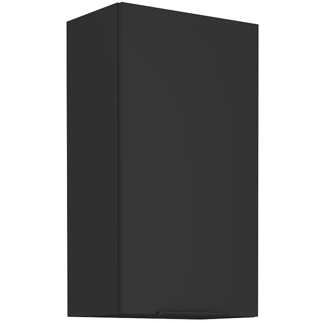 Küchenschrank Siena schwarze Matte 45g-90 1f