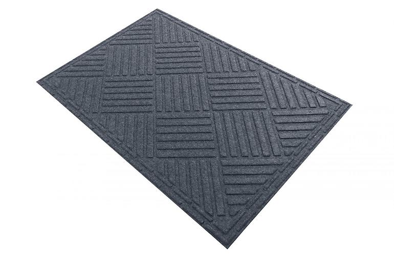 Fußmatte Textil  K-502-2 45x75 cm Grau