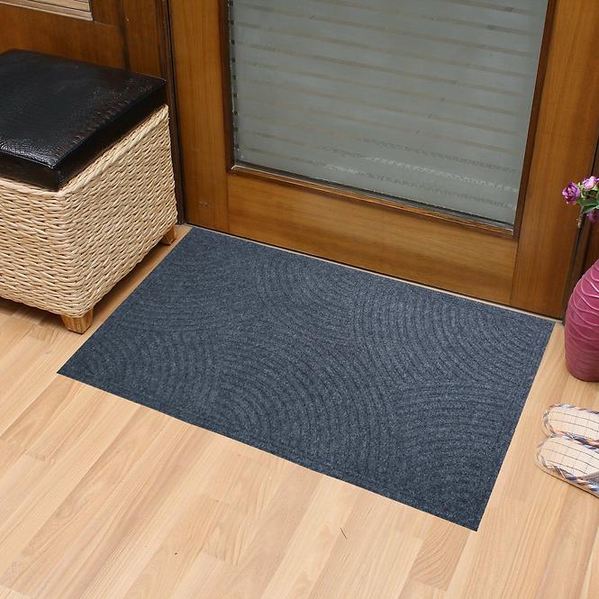 Fußmatte Textil  K-502-3 45x75 cm Grau