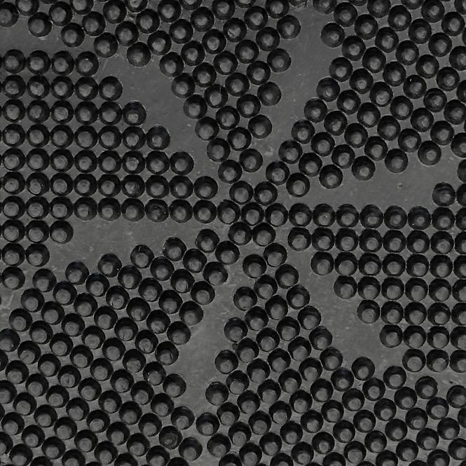 Gummi Fußmatte für Außen Blossom K-302 55x41 cm Blumen