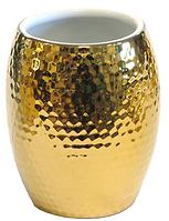 Zahnputzbecher KARAT, Keramik, Gold CST-1824 84 