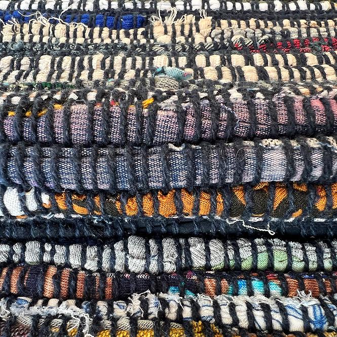 Teppich aus Baumwolle Chindi 0,6/1,2 Cr-604 Blau
