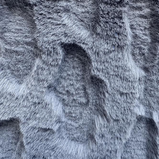 Teppich Lima Rabbit Fur 0,8/1,5 MRD-642 Grau N3