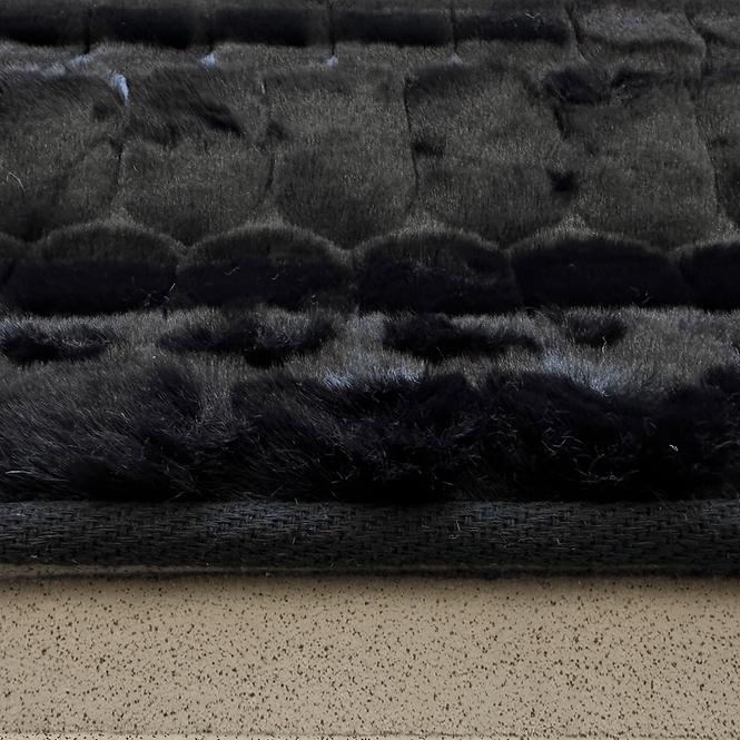 Teppich Orsay Rabbit Fur 0,8/1,5 MRD-561B Schwarz N20