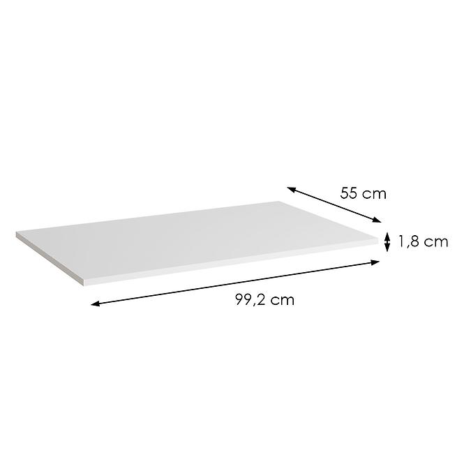 Einlegeboden für Kleiderschrank 2D R06 309 Ultra 2 Stk. Weiß