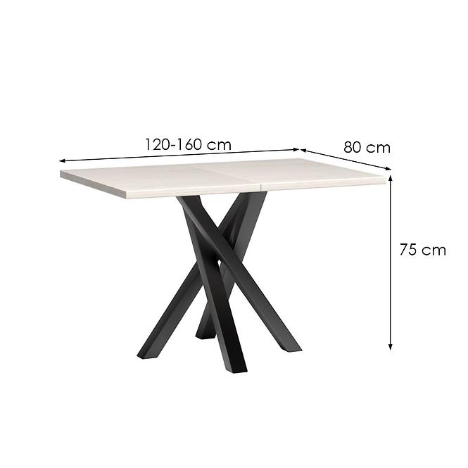 Ausziehbarer Tisch Cali Kraft Weiß