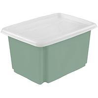 Aufbewahrungsbox mit Deckel Grün 35x20,5x15 7 l l
