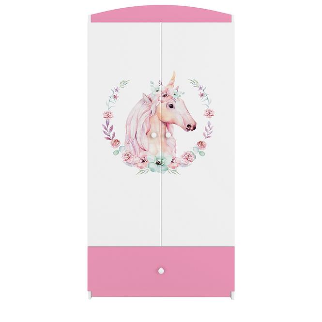Schrank Babydreams rosa - Pferd
