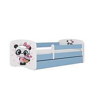 Kinderbett Babydreams blau 80x160 Panda