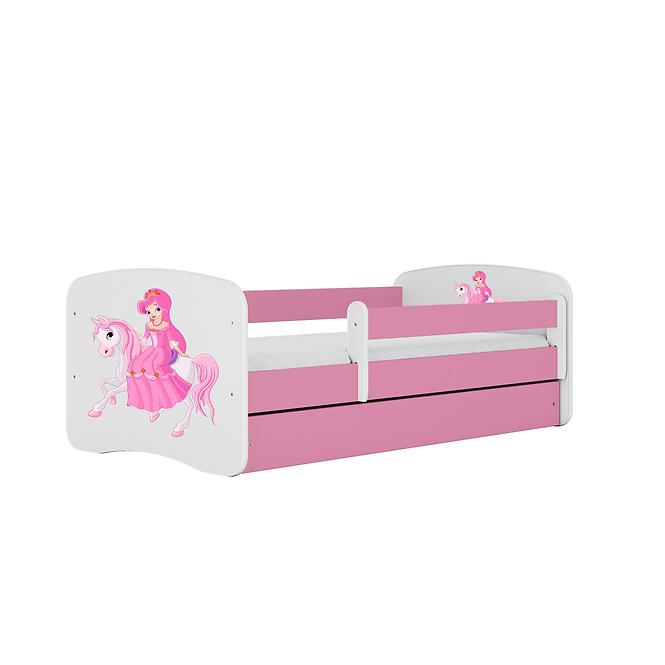Kinderbett Babydreams rosa 80x160 Prinzessin 1