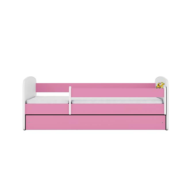 Kinderbett Babydreams rosa 80x160 Bagger