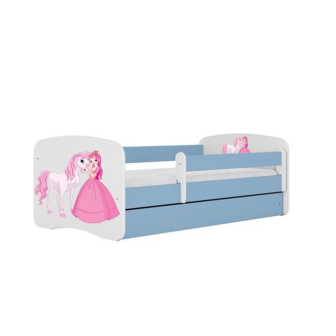 Kinderbett Babydreams blau 80x180 Prinzessin 2
