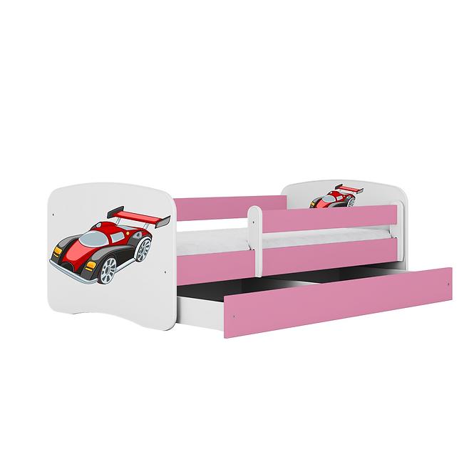 Kinderbett Babydreams rosa 80x180 Auto