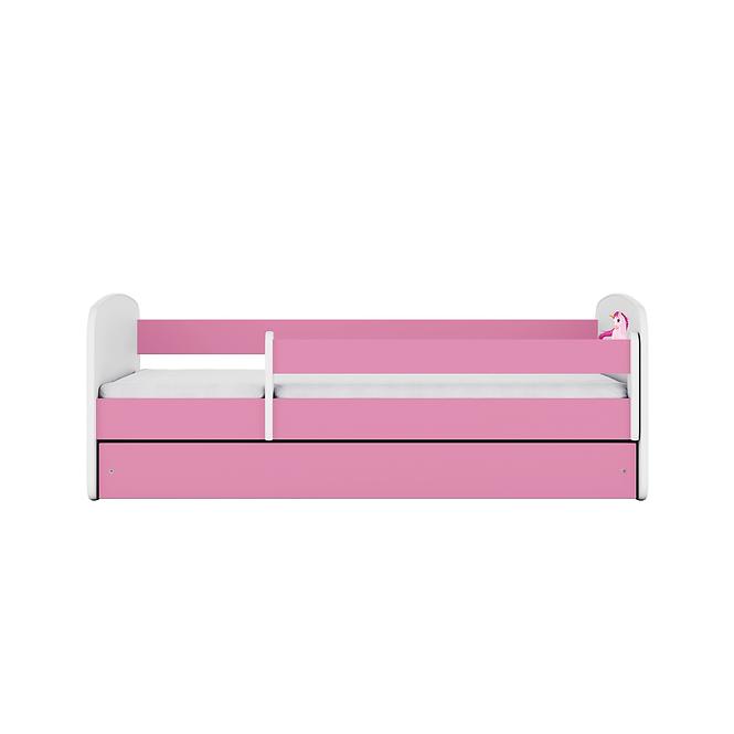 Kinderbett Babydreams rosa 80x180 Einhorn