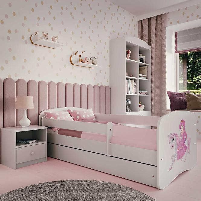 Kinderbett Babydreams+M weiß 70x140 Prinzessin 1