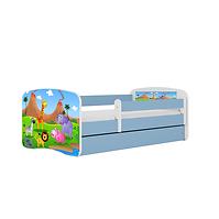 Kinderbett Babydreams+M blau 70x140 Safari