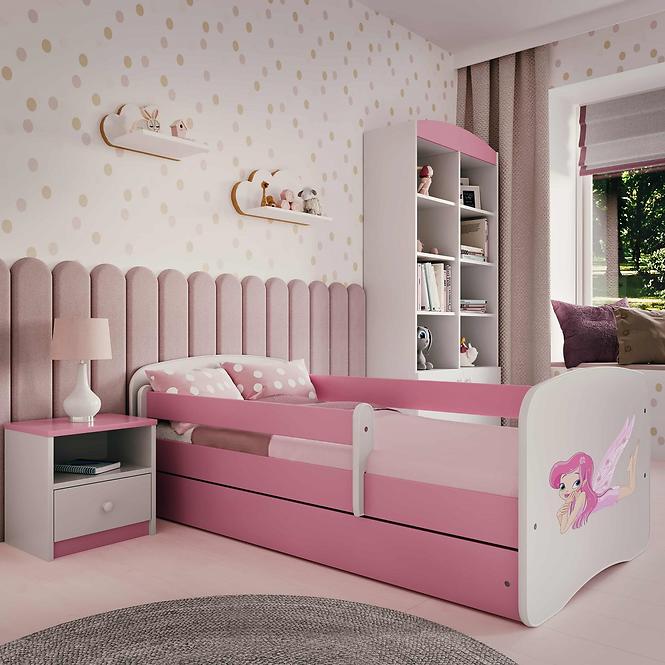 Kinderbett Babydreams+M rosa 70x140 Fee 2