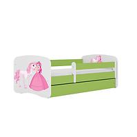 Kinderbett Babydreams+M grün 70x140 Prinzessin 2