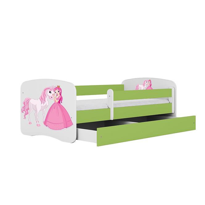 Kinderbett Babydreams+M grün 70x140 Prinzessin 2