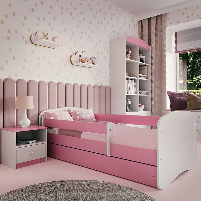 Kinderbett Babydreams+M rosa 80x160