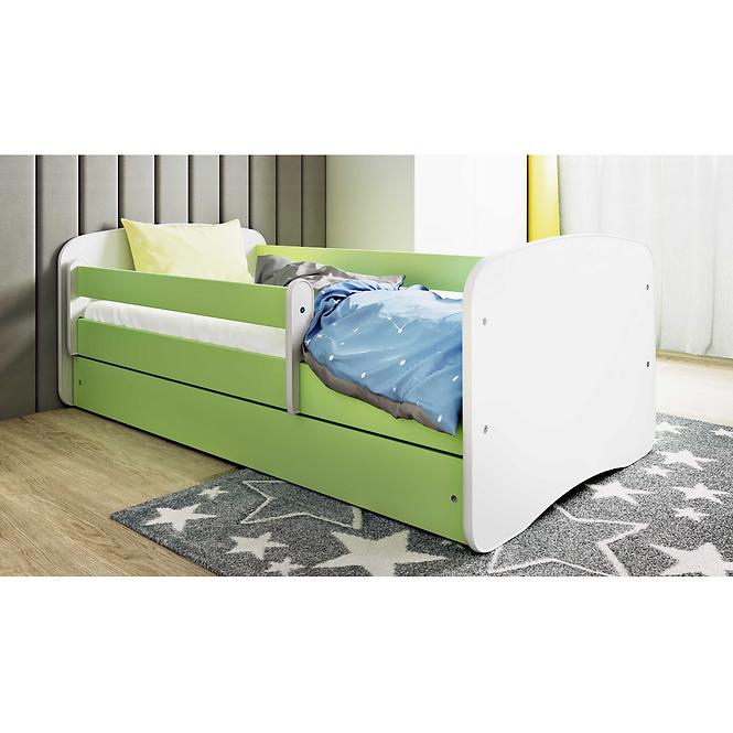 Kinderbett Babydreams+M grün 80x160
