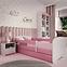 Kinderbett Babydreams+M rosa 80x180,6