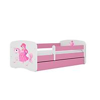 Kinderbett Babydreams+M rosa 80x180 Prinzessin 1