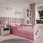 Kinderbett Babydreams+SZ rosa 70x140 Einhorn,6