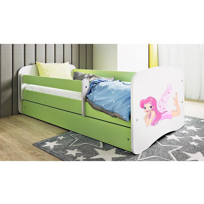 Kinderbett Babydreams+SZ+M grün 70x140 Fee 2