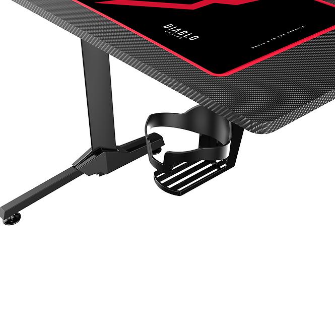 Schreibtisch Diablo 160 X-Mate schwarz