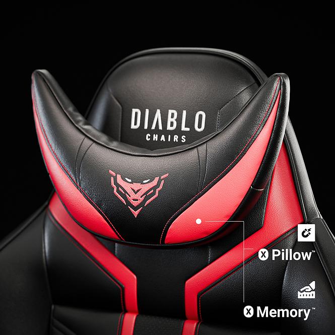 Gaming-Stuhl Normal Diablo X-Ray 2.0 schwarz/rot