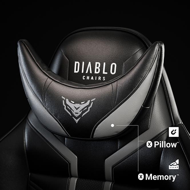 Gaming-Stuhl Normal Diablo X-Ray 2.0 schwarz/grau