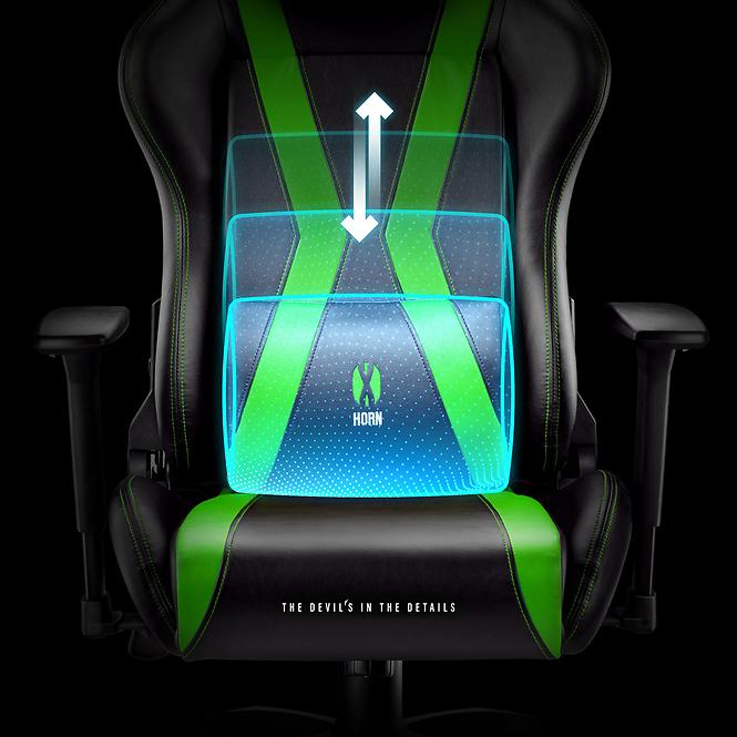 Gaming-Stuhl Normal Diablo X-Horn 2.0 schwarz/Grün