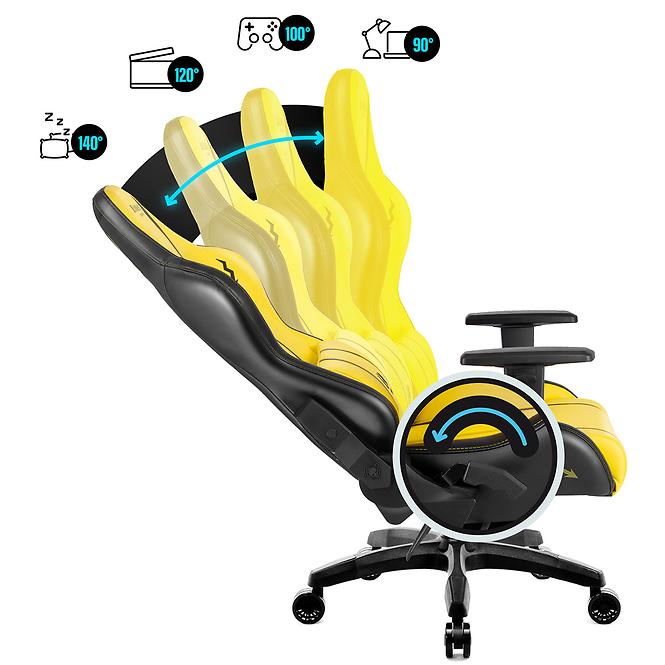Gaming-Stuhl Normal Diablo X-One 2.0  Electric Yellow