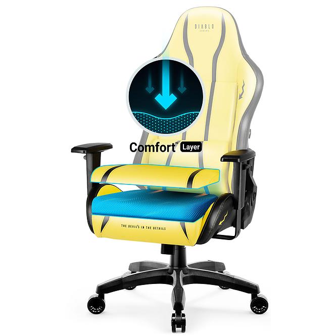 Gaming-Stuhl Normal Diablo X-One 2.0  Electric Yellow