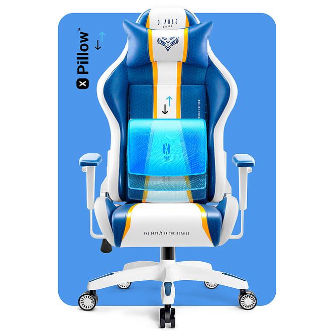 Gaming-Stuhl King Diablo X-One 2.0 Aqua Blue