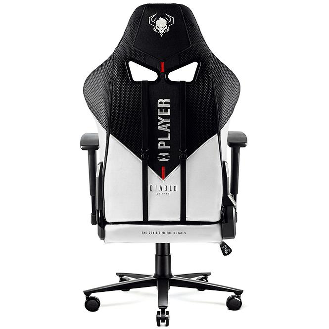Gaming-Stuhl Normal Diablo X-Player 2.0 weiß/schwarz