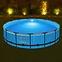 Pool mit Metallkonstruktion Rund 4,57x1,07 m + LED 561GD,7