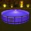 Pool mit Metallkonstruktion Rund 4,57x1,07 m + LED 561GD,8