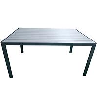 Tisch Douglas mit Platte aus Polywoodu 150x90 cm Grau